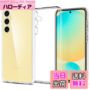 �y���������zSpigen Galaxy S24 FE �P�[�X�N���A ���C�����X�[�d�Ή� �o���p�[2�d�\�� �X�g���b�v�z�[���t�� �ČRMIL�K�i�擾 �ϏՌ� ���菝�h�~ ���΂ݖ��� �E���g���E�n�C�u���b�h ACS08620 (�N��