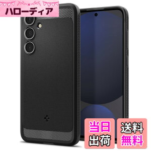 �y���������zSpigen Galaxy S24 FE �P�[�X �ČRMIL�K�i�擾 �ϏՌ� �Ռ��z�� ���h�~ �J�����ی� Qi�[�d ���C�����X�[�d ���M�b�h�E�A�[�}�[ ACS08578 (�}�b�g�E�u���b�N)