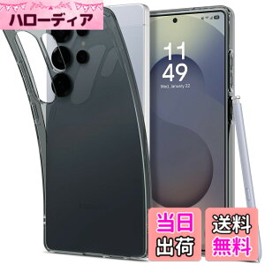 �y���������zSpigen Galaxy S25 Ultra �P�[�X �N���A �����^ ���y�� �ČRMIL�K�i�擾 ���L�b�h�E�N���X�^�� ACS08949 (�X�y�[�X�E�N���X�^��)