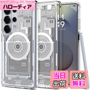 �y���������zSpigen Galaxy S25 Ultra �P�[�X Magfit�Ή� �N���A �X�g���b�v�z�[�� �ČRMIL�K�i �E���g���E�n�C�u���b�h�E�}�O�t�B�b�g ACS08958 (�[���E�����E�z���C�g)