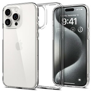 yzSpigen yn18N̋Zṕz iPhone 15 Pro P[X NA ϏՌ ČRMILKi擾 Xgbvz[ ϗ}  TPU op[P[X 2d\ C菝h~ CX[dΉ Eg