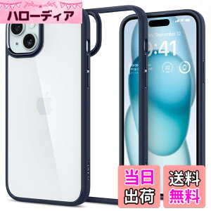 �y���������zSpigen �y�n��18�N�̋Z�p�́z iPhone 15 �P�[�X �N���A �ϏՌ� ���ςȂ� �ČRMIL�K�i�擾 �X�g���b�v�z�[�� ���� TPU �o���p�[�P�[�X 2�d�\�� �����Y�ی� �C�菝�h�~ ���C�����X�[�d��