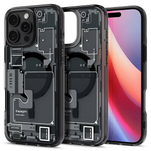 yzSpigen yn18N̋ZṕziPhone 16 Pro Max P[X MagSafeΉ NA Xgbvz[ ČRMILKi EgEnCubhE}OtBbg ACS08004 ([E)