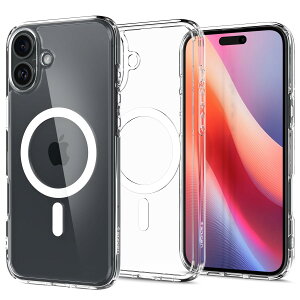 yzSpigen yn18N̋ZṕziPhone 16 P[X NA MagSafeΉ ϏՌ Xgbvz[ ϖh~ op[ ČRMILKi EgEnCubhE}OtBbg ACS08205 (zCg)