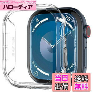 �y���������zSpigen Apple Watch 10 �P�[�X 46mm AppleWatch10 �Ή� ���� �Ռ� �z�� �ȒP�Ȏ��t�� �����^ �V���v�� �X���� �y�� �ی�J�o�[ �A�b�v���E�H�b�`�P�[�X �V���E�t�B�b�g ACS08602 (�N���X�^��