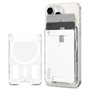 yz[Spigen] MagSafeΉ J[hP[X ő3 ~߃Obv iPhone 16, iPhone 15, iPhone 14, iPhone 13, iPhone 12V[YΉ }Olbg X}z J[hP[X }Olbgt ʌn ICJ[h