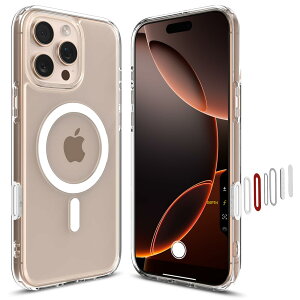 yzSpigen yJRg[Jo[tziPhone 16 Pro Max P[X MagSafeΉ NA {^ی h~ Xgbvz[ ČRMILKi EgEnCubhTE}OtBbg ACS08505