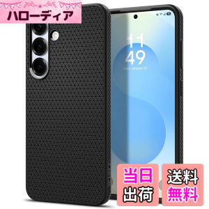 �y���������zSpigen �y�n��18�N�̋Z�p�́z Galaxy S25 �P�[�X �ϏՌ� ���^ �d��28.9g �X�g���b�v�z�[���t�� �ČRMIL�K�i�擾 �J�����ی� ���h�~ �Ռ��z�� ���L�b�h�E�G�A�[ ACS09000 (�}�b�g�E�u���b�N