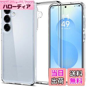 �y���������zSpigen �y�n��18�N�̋Z�p�́z Galaxy S25 �P�[�X �ϏՌ� �X�g���b�v�z�[�� ���ϖh�~ �o���p�[ ���C�����X�[�d �ČRMIL�K�i �E���g���E�n�C�u���b�h ACS09006 (�N���X�^���E�N���A)