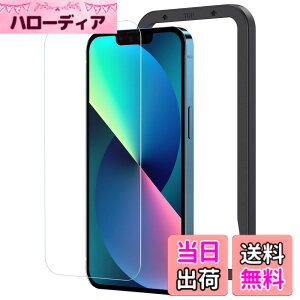 �y���������zNIMASO �K���X�t�B���� iPhone 14 /iPhone 13 Pro/iPhone 13 �p �t�� �ی� �t�B���� �A�C�t�H�� 14 / 13 / 13�v�� �Ή� �K�C�h�g�t�� NSP21H288