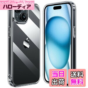 �y���������zNIMASO �P�[�X iPhone15�p �N���A �J�o�[ �w�� �����K���X �o���p�[ �ϏՌ� ���΂ݖh�~ ���C�����X�[�d�Ή� �ČRMIL�K�i�擾 TPU �N���A 6.1�C���` �A�C�t�H��15 �P�[�X NSC24F1321