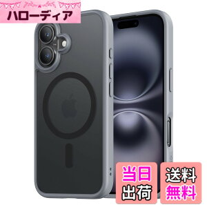 �y���������zNIMASO iPhone16Plus�p �P�[�X MagSafe�Ή� �X�}�z�P�[�X �}�O�Z�[�t�Ή� �J�o�[ ����~�� �}�b�g�d�グ ��Phone16Plus�Ή� �S�ʕی� �ϏՌ� �ČRMIL�K�i�擾 ���C�����X�[�d �X�g���b�v�z