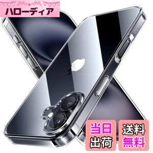 �y���������zNIMASO iPhone 16 Plus �p �P�[�X �N���A ���ϖh�~ �ϏՌ� �ČRMIL�K�i SGS�F�� PC�w�� ��Phone 16 Plus �Ή� �����h�~ �����^ �y�� ���C�����X�[�d�Ή� �X�g���b�v�z�[���t�� �A�C�t�H�� 16