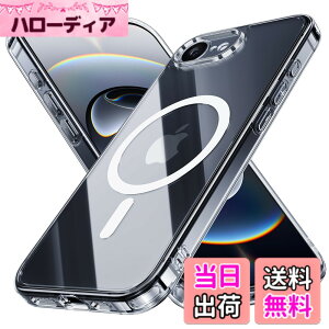 �y���������zNIMASO iPhone 16e �p �P�[�X MagSafe�Ή� �N���A �w�� �����K���X 9H�d�x �ČRMIL�K�i SGS�F�� �����h�~ �ϏՌ� ���� ���^ �o���p�[ ���ϖh�~ �}�O�l�b�g���� �}�O�Z�[�t�Ή� �ی�J�o