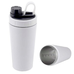 �y���������zAT Product �v���e�C���V�F�C�J�[ �V�F�C�J�[ �v���e�C�� 2�d�\�� 600ml �X�e�����X�� �H�i�q���@������ (�z���C�g)