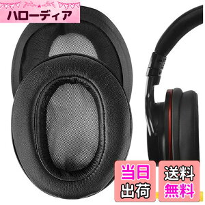 �y���������zGeekria �C���[�p�b�h QuickFit �݊��� �p�b�h �\�j�[ Sony MDR-1ABT, MDR-1RBT, MDR-1RNC �w�b�h�z���ɑΉ� �p�b�h �C���[/�C���[�J�b�v (�v���e�C�����U�[/�u���b�N)