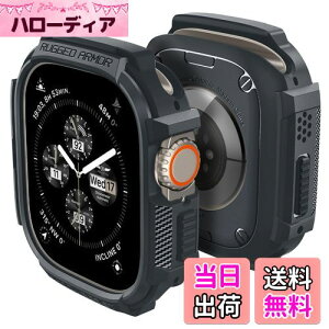 yzSpigen Apple Watch 49mm P[X y Apple Watch Ultra2 / Ultra Ή z  Ռ z ^tlXfUC 菝 h~ ϏՌ یJo[ MbhEA[}[ ACS07385 (_[NEO[)