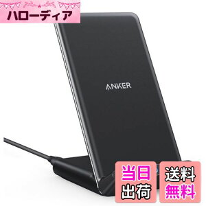 yzAnker PowerWave 10 Stand CX[d QiF iPhone 16V[Y / 15V[Y / 14V[Y Galaxy eΉ ő10Wo (ubN)