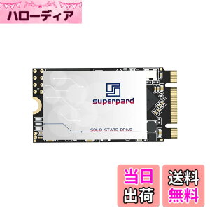 �y���������zSuperpard SSD 1TB M.2 2242 NGFF SATA3 6Gb/s 3D NAND B&M�L�[ ���� �����]�� �f�[�^�ی� ���ϋv �m�[�g�p�\�R��/�f�X�N�g�b�v�p�\�R���K�p �ȓd��(M.2 2242 1TB)