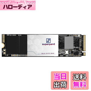 �y���������zSuperpard SSD 1TB M.2 NVME PCIe Gen4 2280 PS5�Ή� �ǎ��ő� 5,500MB/�b �����^ TLC 3D NAND 3�N �m�[�g�p�\�R��/�f�X�N�g�b�v�p�\�R���K�p(M.2 NVME 1TB)