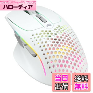 �y���������zGlorious MODEL I 2 Wireless ���y��75g ��e�ʃo�b�e���[���� RGB 2.4G���C�����X�EBluetooth�ڑ��Ή� �G���S�m�~�b�N �Q�[�~���O�}�E�X �}�b�g�z���C�g GLO-MS-IWV2-MW MS670
