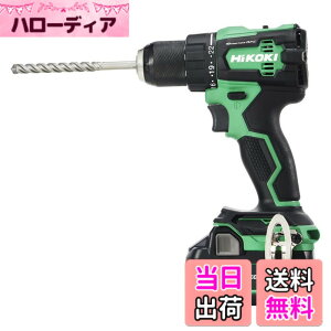 �y���������zHiKOKI(�n�C�R�[�L) 18V �[�d�� �U���h�����h���C�o�[ DV18DE �R���p�N�g�^�C�v �o�b�e���[2�E�[�d��E�P�[�X�t DV18DE(2XPZ)