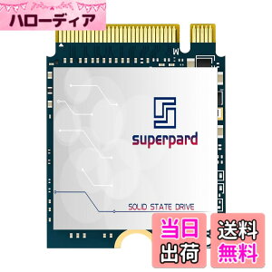 �y���������zSuperpard SSD 512GB M.2 2230 NVME PCIe Gen 4.0x4 30mm �����^SSD Steam Deck ROG Ally Microsoft Surface Pro7+/Pro8/Pro9/ProX/laptop3/laptop4/laptop Go Ultrabook GPD�ȂǓK�p