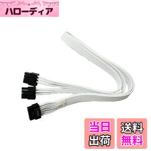 �y���������zSuper Flower SUPERFLOWER PCIe�R�l�N�^ x2 to 12VHPWR�R�l�N�^�ϊ��P�[�u�� PCIe 8pin�^�C�v SF-2X8PIN-16PIN �z���C�g ���{���K�㗝�X�i