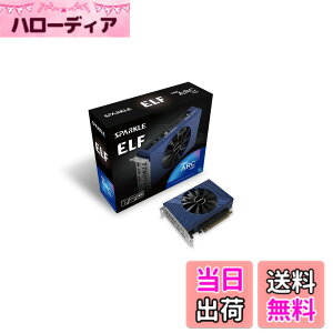 �y���������z�X�p�[�N��(Sparkle) Intel Arc A380���ڃO���t�B�b�N�J�[�h �V���O���t�@���uELF�v�V���[�Y [ SA380E-6G ]