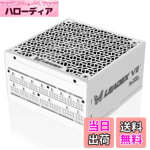�y���������z�X�[�p�[�t�����[(Superflower) SUPERFLOWER ATX3.0�d�� LEADEX VII GOLD 1300W WT �t�����W�����[ 80PLUS GOLD�F�� Cybenetics�uPlatinum�v�F�� 12VHPWR�Ή� 10�N ���{���K�㗝�X�i