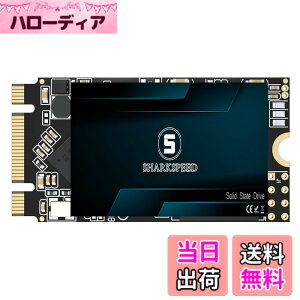 �y���������zS SHARKSPEED SSD 2TB M.2 2242 �����^ SATA 3 �����\ 3D NAND �\���b�h�X�e�[�g�h���C�u