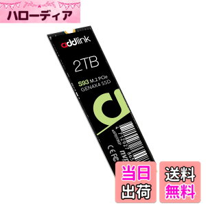 �y���������zaddlink ���s�� S93 2TB PCIe Gen 4 x4 (�ō��]�����x 7,400MB/�b) NVMe M.2 2280 ���� SSD ���ϋv3D NAND �������K�i (aJP2TBS93M2P)