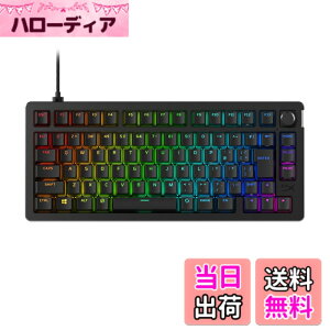 �y���������zHyperX Alloy Rise 75 �Q�[�~���O�L�[�{�[�h ���{��z�� ���J�j�J�� 75% ���j�A�X�C�b�` ���f�B�A�R���g���[���[ �K�X�P�b�g�}�E���g �z�b�g�X���b�v �J�X�^�}�C�Y 7G7A4AA#ABJ