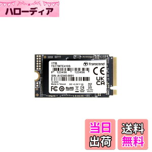 �y���������z�g�����Z���h M.2 NVMe SSD 1TB 2242 PCIe Gen4x4 �ő�Ǎ���:5,000MB/s �ő发����:3,500MB/s M Key TS1TMTE410S