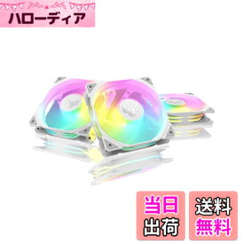 【送料無料】ASUS ケースファン 120mm 3個パック Aura Sync 逆回転 TUF Gaming TR120 ARGB Fan Reverse White 3IN1 白 国内正規代理店品