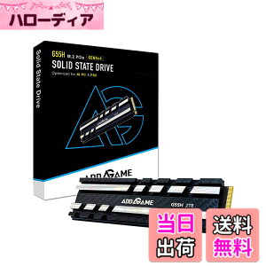 �y���������zAddlink G55H 2TB PCIe 5.0 Gen5 NVMe M.2 SSD �q�[�g�V���N�t�� - �ő� 10,300MB/ s - �Q�[���ɍœK - ����SSD - PC�����PS5�ƌ݊������� (aJP2TBG55HM2P)