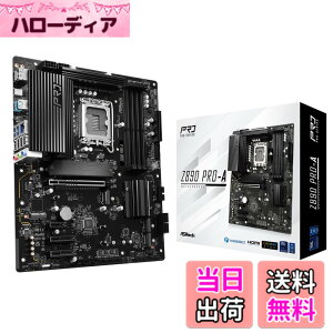 �y���������zASRock �}�U�[�{�[�h Z890 Pro-A Intel CPU Core Ultra (LGA1851) �Ή� Z890 �`�b�v�Z�b�g DDR5 ATX �}�U�[�{�[�h �y�������K�㗝�X�i�z