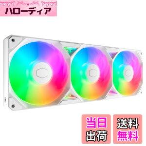 �y���������zCooler Master �P�[�X�t�@�� MFX-B2DW-25TP2-R1 (SickleFlow Edge 360 ARGB White Edition)