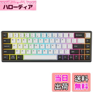 �y���������zArbiter Studio �Q�[�~���O�L�[�{�[�h ���s�b�h�g���K�[�Ή� ���C�X�C�b�` TENKO Polar 65 + �A���~�t���[�� 65% Black Panda ���{���K�㗝�X�i