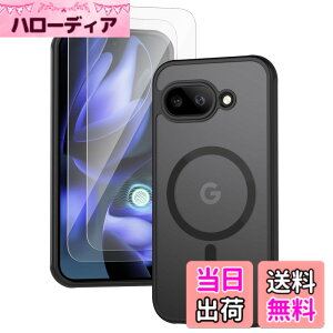 �y���������zfor Google Pixel 9a�g�уP�[�X�mMagSafe�݊��n�ɓK�p���A�K���X�t�C�����t���i2��) ���C�����X�[�d���T�|�[�g���A�h���A�_���p�[�A�X�g���b�v���A�w��h�~�A�������₷���A�p�[�v