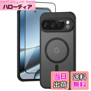 �y���������zfor Google Pixel 10 Pro XL�g�уP�[�X ������ �mMagSafe�݊��n�ɓK�p���A�K���X�t�C�����t���i1��) ���C�����X�[�d���T�|�[�g���A�h���A�_���p�[�A�X�g���b�v���A�w��h�~�A��������