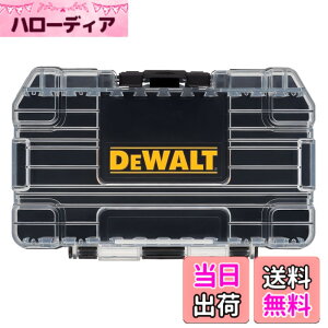 �y���������zDEWALT ToughCase+ 1-Compartment Plastic Small Parts Organizer (DWASTCASEBLK)