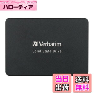 �y���������zVerbatim �o�[�x�C�^�� ����SSD 2.5 �C���` SATA III 7mm Vi550�V���[�Y 1TB �ő�Ǎ� 520MB/s �����㗝�XIO Data�T�|�[�g 49353-J