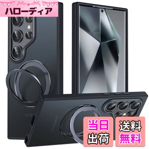�y���������zGalaxy S25 Ultra �p �P�[�X Magsafe�Ή� �M�����N�V�[s25�E���g�� / SC-52F / SCG32 �J�o�[ 360°��]�X�^���h Uovon �X�}�z�P�[�X �g�уP�[�X ���C�����X�[�d �ԍڃz���_�[ �Ή� �X�g���b�v��