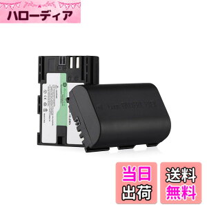 �y���������zPowerextra LP-E6/LP-E6N 2600mAh �݊��o�b�e���[2�Z�b�g �Ή��@�� Canon EOS 80D, 6D, 7D, 70D, 60D, 5D Mark III, 5D Mark II, BG-E14, BG-E11, BG-E9�CBG-E7, LC-E6, BG-E6�J�����Ή� �[�d���o�b�e���yPSE�F�؍ρz