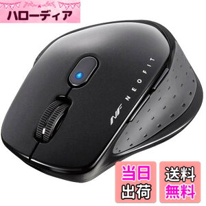 �y���������z�o�b�t�@���[ BSMBW510MBK ���� BlueLED 5�{�^�� �l�I�t�B�b�g�}�E�X M �u���b�N