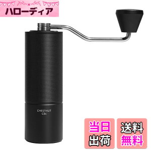 �y���������z�^�C�����A TIMEMORE �I�qC3S ��҂��R�[�q�[�~�� �蓮�� �R�[�q�[�O���C���_�[ �X�e�����X�P �e�������\ ���|���₷�� coffee grinder �ƒ�p �ȗ͐� �_�C�������h (C3S-�u���b�N)