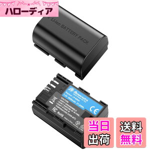�y���������zCanon LP-E6NH �݊��o�b�e���[ 2�Z�b�g�A2950mAh��e�ʁAMark II 5D Mark III 5D Mark IV 5DSR 5DS 60D 60Da 6D 6D Mark II 70D 7D 7D Mark II 80D EOS R EOSR5 EOS R6�J�����Ή� (LP-E6NH�o�b�e���[)