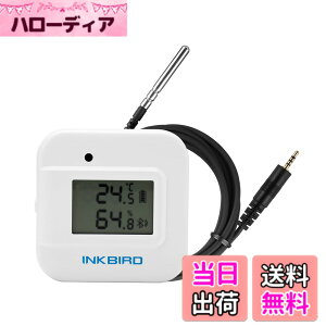 �y���������zInkbird Bluetooth�����x�v ���x�v ���x�v �A���[���t�� �X�}�[�g�Z���T�[ �O���t�\�� �f�[�^���K�[ �f�[�^�̃G�N�X�|�[�g iOS/Android�A�v���ŉ��x�Ǘ� ঒��� ���� �q���~�h�[�� ���C