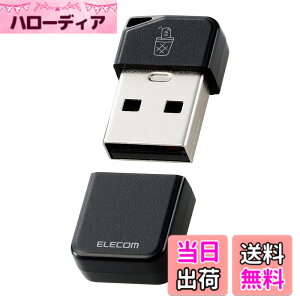 �y���������z�G���R�� USB������ 32GB USB3.2(Gen1)�Ή� ���^ �L���b�v�t ������h�~�@�\�\�t�g�Ή� �u���b�N MF-USB3032GBK